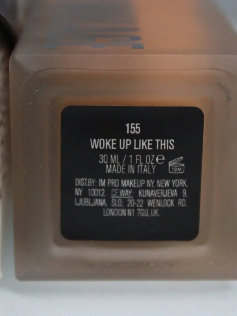 IL MAKIAGE Woke Up Like This Flawless Base Foundation Shade 155 1 oz 30 mL